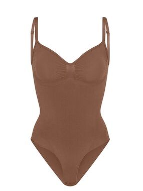 Skims seamless sculpt brief bodysuit in jasper